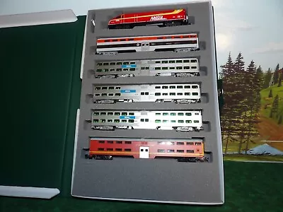 N Scale KATO   Rock Island  Heritage Chicago Metra 4 Unit Set /Locomotive (DC) • $200