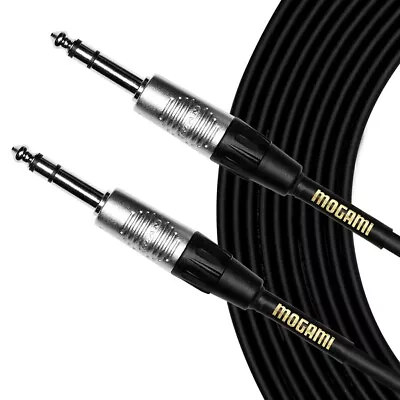 Mogami CorePlus Instrument Guitar Bass Core Plus Cable 1/4  TRS Straight 5' Ft • $28.95