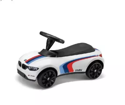 £60 • Buy Genuine BMW Baby Racer III M Sport White Push Car Toy LED Headlights 80932413198