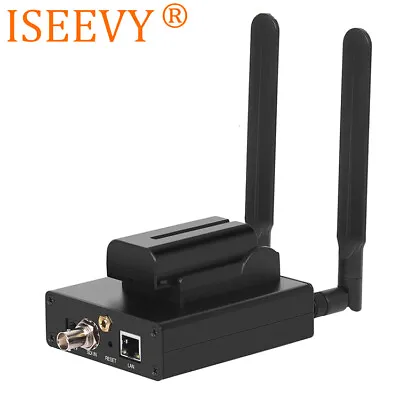 WiFi H.265 SDI Video Encoder Portable SDI To IP Live Stream With RTMP RTSP UDP • $159