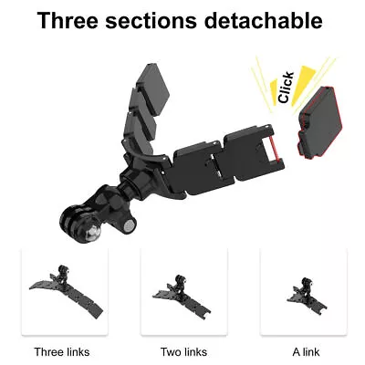 Motorcycle Helmet Bracket Front Pasted Installation For Gopro DJI 360 Camera New • $13.65