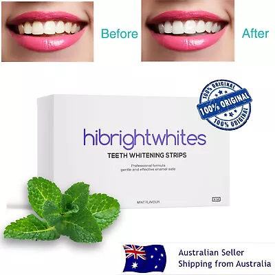 $19.95 • Buy Hibrightwhites Professional Advanced Teeth Whitening Strips That Work.