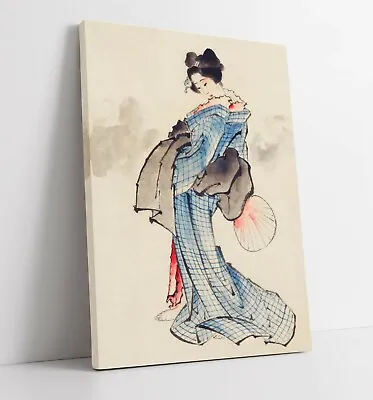 £14.99 • Buy Hokusai, Beautiful Geisha -canvas Wall Art Canvas Artwork Print- Japanese Art