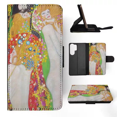 Flip Case For Samsung Galaxy|gustav Klimt - Water Serpents Ii Art Paint • $19.95