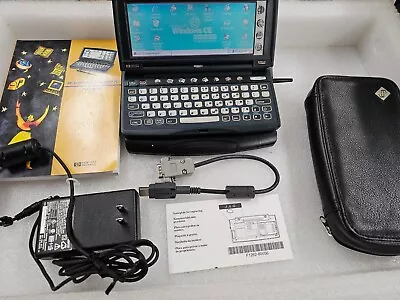 Vintage Rare HP 660LX Palmtop Handheld Pocket Computer With Complete Accessories • £242.31