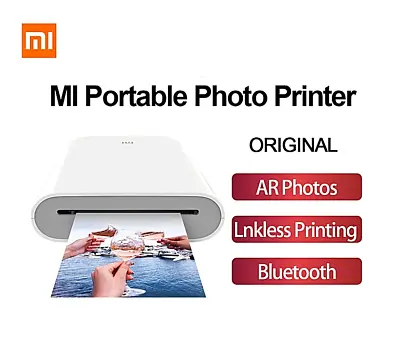 Xiaomi MI Portable Photo Printer Mini Pocket Photo Printer Wireless 400dpi ZINK • £29.99