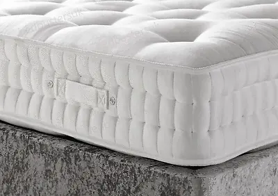 2000 Organic Memory Foam Pocket Sprung Mattress 3ft 4ft 4ft6 Double 5ft King • £139.99