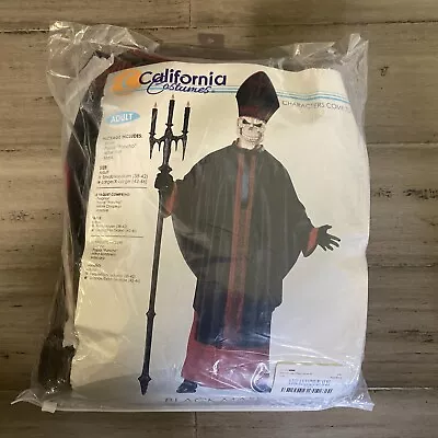 California Costume Cult Leader Men Devil Halloween Outfit Black Mass 01406 L/XL • $29.99