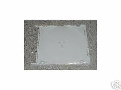 3 New 5.2mm Super Slim Cd Jewel Case With White Tray Psc16white Free Shipping • $7.99