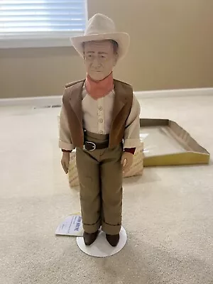 John Wayne Effanbee 17  Doll Legend Series Symbol Of The West 1981 Vintage • $20.74