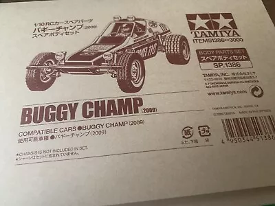 Tamiya #51386 RC  Body Parts Set For 2009 Buggy Champ 1:10 • $84.30