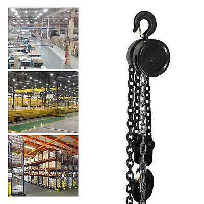 2 Ton Capacity Hand Chain Hoist Lever Block Chain Hoist 4409Lbs 10 Feet Lifter • $62.84