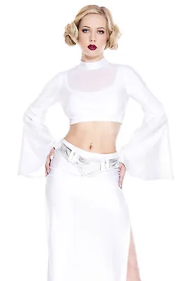 Music Legs Star Wars Universe Soldier Princess Leia Halloween Costume- XSSMML • $52.95