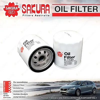 Sakura Oil Filter For SAAB 9000 Aero Carlsson CD CS Ecopower Griffin TU5M • $21.96