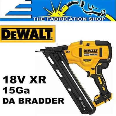 Dewalt 18V Cordless DA Bradder Finish Nailer Brad Nail Gun DCN650N-XJ Skin Only • $829