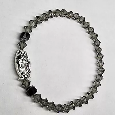 Virgen De La Guadalupe Catholic Beaded Bracelet - Our Lady Religious Jewelry • $22