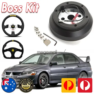 $80 • Buy Steering Wheel Boss Kit Hub Adaptor Adapter For Mitsubishi Evolution 7 8 9 10 X
