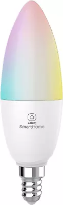 Wifi Smart RGBW Dimmable LED Bulb E14 Google Home Alexa • $10.34