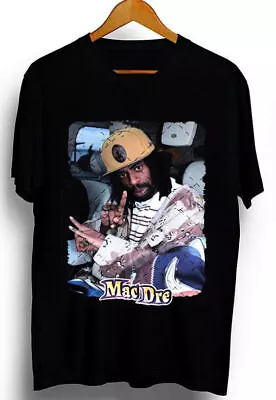 Retro Mac Dre Thizz Nation Shirt Short Sleeve Black Unisex Size S-5XL NE1520 • $20.89