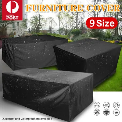 Outdoor Furniture Cover UV Waterproof Garden Patio Table Chair Shelter Protector • $18.81