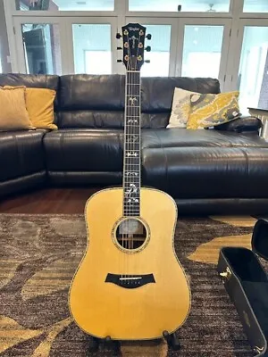 Taylor 910-L7 Acoustic Guitar Brazilian & Englemann Spruce Martin Dread Case • $11500