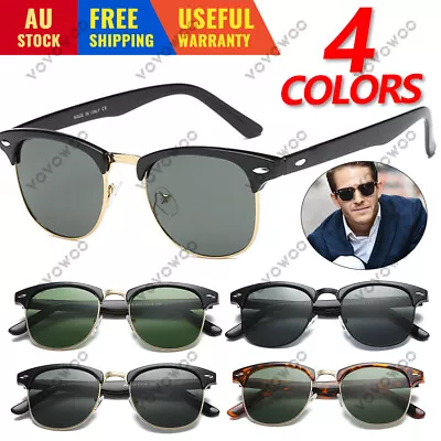 $8.85 • Buy UV400 Classic Fashion Sunglasses Fishing Driving Eyewear Retro Men's / Women's