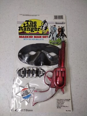 $18 • Buy The Lone Ranger Masked Man Set Unpunched New Old Stock