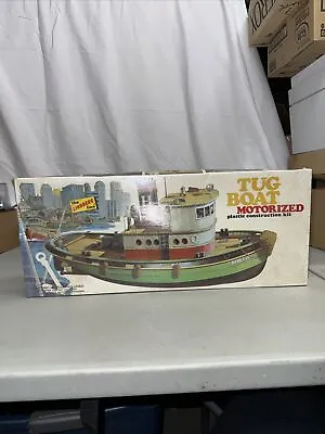 The Lindberg Line Tug Boat Motorized Plastic C Kit No 758M:400 Sealed Brand New • $84.36