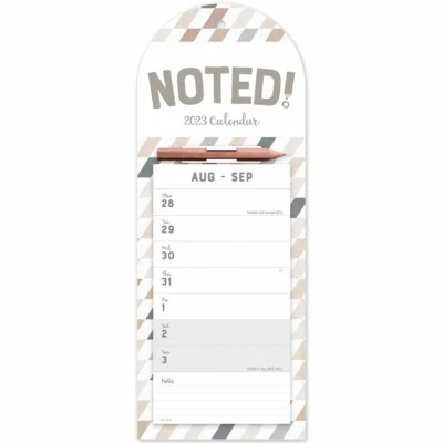 £5.48 • Buy Noted Magnetic Calendar - Art - Week To View