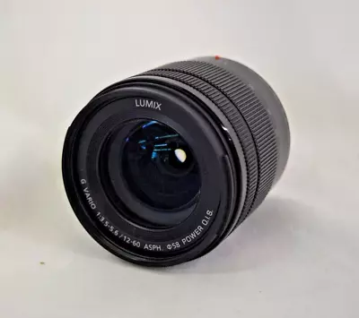 Panasonic Lumix G VARIO 12-60 Mm F3.5-5.6 ASPH. POWER O.I.S. • £20