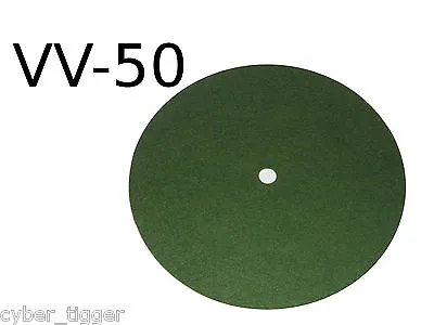 Victor Victrola VV-50 LIGHT GREEN Turntable Felt With Enlarged Spindle Hole • $9.49