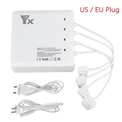 $74.06 • Buy 6 In 1 Multi Parallel Battery Remote Charger HUB For DJI SPARK RC Drone TX