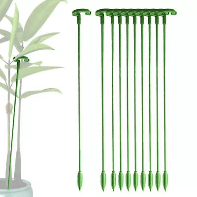 10xPlant Support Stakes Garden Flower Veg Single Stem Support Stake 6 /14  • $17.23
