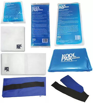 KoolPak Reusable Hot Cold Ice Gel Pack | All Sizes |Optional Sleeves| 1 - 10 ... • £1.60