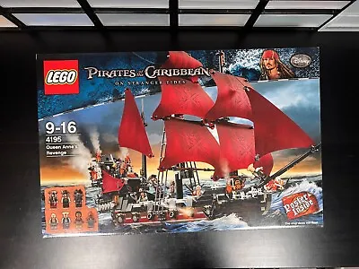 LEGO GENUINE Pirates Of The Caribbean 4195 Queen Anne's Revenge RETIRED NEW SEAL • £780