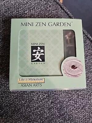 Mini Desktop Zen Garden Kit Life In Miniature Asian Arts Brand New  • $14.99