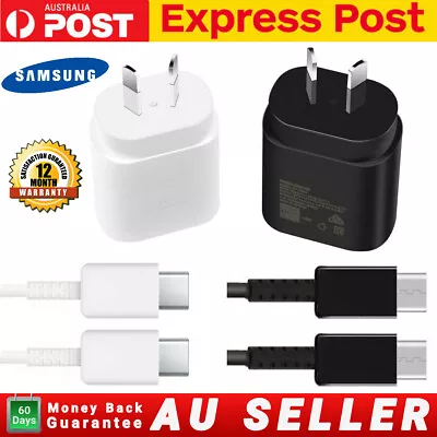 Samsung Genuine Adapter Original FAST Wall Charger For Note 10 10+ S20 S20 S22 • $9.86