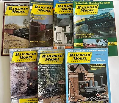 Railroad Model Craftsman Magazine 1982 Lot 7 Jan Feb Mar Apr May Jun November • $27.99