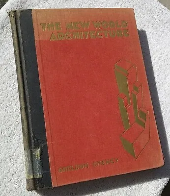 $30 • Buy New World Architecture 1930 1st Ed Modern International Wright Le Corbusier 