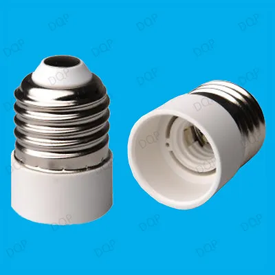 12x Edison Screw ES E27 To Small Screw E14 SES Bulb Adaptors Converters Holders • £17.99