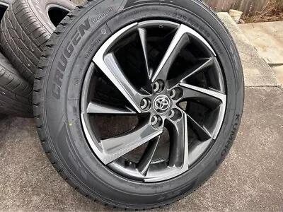 4x BRAND NEW GENUINE TOYOTA HILUX 2WD WORKMATE 18  Wheels NEW KUMHO Tyres 2WD • $1995