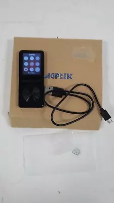 AGPTEK M6SB MP3 Player - 8GB - Bluetooth - Black In Working Order  • £6.99