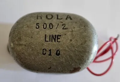 Vintage ROLA Output Transformer - 500/2 Ohm For Valve Tube Radio Speakers (1) • $29.95
