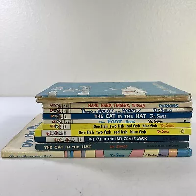 Vintage Dr. Seuss Ten (10) Book Lot!  • $25