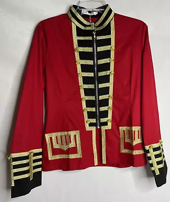Red French Officer's 3XL Women’s Military Jacket Hat Ringleader Band Cosplay • $38.04