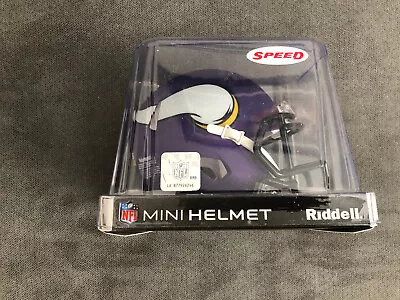 Minnesota Vikings Speed Mini Helmet Riddell NFL Licensed Brand New! • $30.99