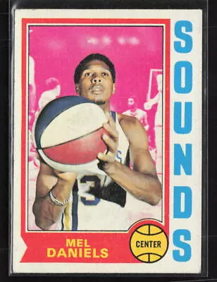 1974 Topps #192 Mel Daniels Excellent • $1.29