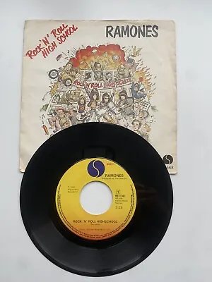 Ramones - 7  Vinyl Single - Rock 'N' Roll High School WBN 17.568 HOLLAND PRESS • £16
