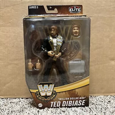 WWE Elite Legends Million Dollar Man Ted DiBiase Wrestling Figure WWF VHTF RARE • $64.99