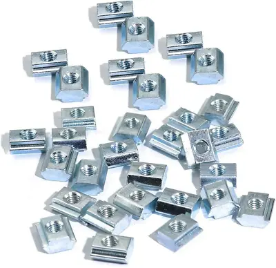 100Pcs M5 T-Nuts For 2020 Aluminum Profile - T Slot 6Mm • $18.99